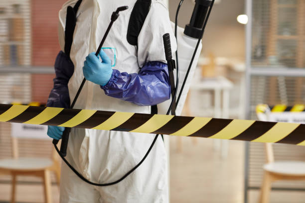 Professional Crime Scene Cleanup technician working in Black Mountain, NC